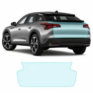 Купити Антигравійна захисна бронеплівка за лекалами для Citroen C5 X I 2022- зона кришки багажника 104006 Модельні лекала захисних плівок для Citroen