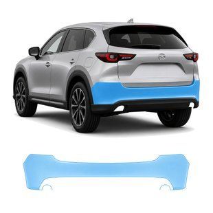 Buy Pre-cut paint protection film for Mazda CX-5 III 2025- rear bumper 106443 Model-specific paint protection film patterns for Mazda