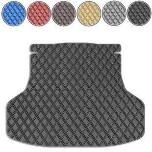 Buy Eco-leather trunk mat for Volvo S 40 I 1996-2004 Sedan (Rombus) 86801 Floor mats for Volvo