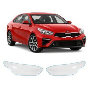 Buy Pre-cut paint protection film for Kia Cerato/Forte BD 2018-2021 - optics (headlights & fog lights) 105516 Model-specific paint protection film patterns for Kia
