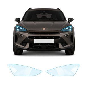 Купити Антигравійна захисна бронеплівка за лекалами для Seat Cupra Formentor I facelift 2024- оптика (фари та ПТФ) 108708 Модельні лекала захисних плівок для Seat