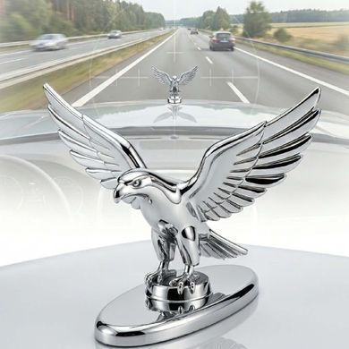 Купити Емблема приціл на капот EAGLE Хром сплав на скотчі (Завод) 88446 Емблеми Приціли