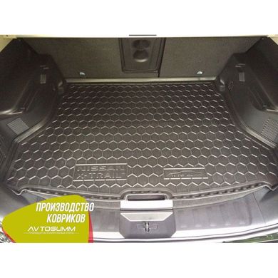 Купить Автомобильный коврик в багажник Nissan X-Trail (T32) 2014-2017 (Avto-Gumm) 29113 Коврики для Nissan