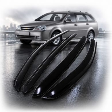 Купить Дефлекторы окон ветровики для Chevrolet Lacetti 2004-2013 Wagon 4 шт (Auto Clover) AC A129 101380 Дефлекторы окон Chevrolet