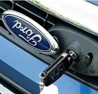 Купить Эмблема решетки Ford под ключ 145х60 мм (FO30-303-1 NTP) 89697 Эмблемы на иномарки