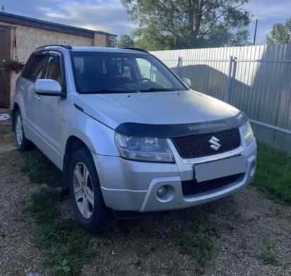 Купить Дефлектор капота мухобойка для Suzuki Grand Vitara 2005- Евро Крепление (Vip Tuning) 535 Дефлекторы капота Suzuki
