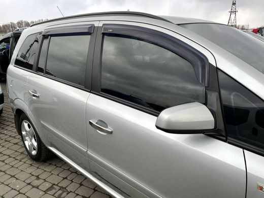 Купить Дефлекторы окон ветровики HIC для Opel Zafira B 2005-2011 Оригинал (OP13) 41145 Дефлекторы окон Opel