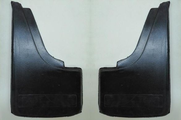 Купити Бризковики малі чорні 2 шт Без напису 305x200 (ГТВ) 23518 Бризковики універсальні з логотипом моделей