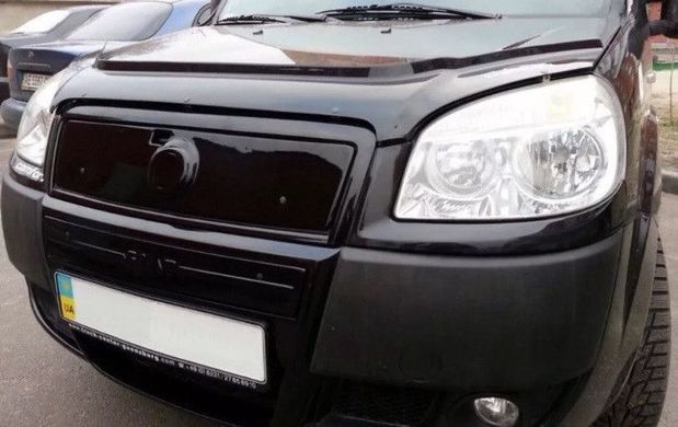 Buy Winter bumper cover / Lower / Fiat Doblo 2000-2011 Gloss FLY 8833 Winter radiator grille covers