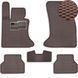 Buy EVA floor mats for BMW 5 (E60/E61) 2003-2010 with heel pad Brown 5 pcs 80562 Floor mats for Bmw