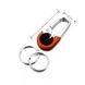 Купити Брелок Карабін Lux поворотний для ключів (2 Кільця) 1 шт 44700 Брелоки для автоключів - 6 фото из 9