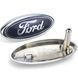 Купить Эмблема решетки Ford под ключ 145х60 мм (FO30-303-1 NTP) 89697 Эмблемы на иномарки - 1 фото из 3