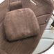 Buy Maybach Brown Alcantara Front Seat Covers Additional ventilation 2 pcs 96504 Premium Seat Covers (Alcantara) - 2 photos from 12