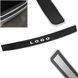 Buy Rear bumper cover for Nissan X-Trail IV (T33) 2021- Stainless steel + carbon without bend 97658 Door sills and bumper trims