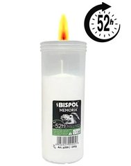 Купить Свеча длительного горения Bispol Memoria аварийный свет 52 часов 1 шт 57576 Фонарики, Переноски, Прожекторы