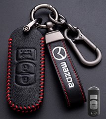 Купить Чехол для автоключей Mazda с Брелоком (3 кнопки №1) 67001 Чехлы для автоключей (Оригинал)