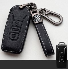 Купити Чохол для автоключів Volkswagen Touareg із Брелоком Карабін Оригінал (3 кнопки №6) 66774 Чохли для автоключів (Оригінал)