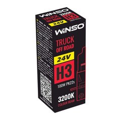 Купить Автолампа галогенная Winso Truck OFF Road / H3 / 100W / 24V / 1 шт (724310) 38489 Галогеновые лампы Китай