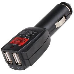 Купить Автомобильное зарядное устройство Heyner 12/24V 2.1A / 2USB Оригинал (511600) 57401 Зарядное устройство - USB Адаптеры - Разветвители - FM Модуляторы