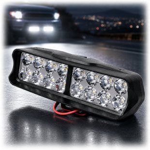 Купить Светодиодная дополнительная LED фара 16W (1W*16) 10-30V 160*45*50 мм Ближний 1 шт (ORL8616) 6404 LED Фары Пластиковый корпус