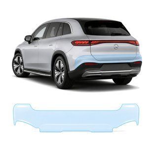 Buy Pre-cut paint protection film for Mercedes-Benz EQS SUV X296 2022- rear bumper 106911 Model-specific paint protection film patterns for Mercedes-Benz