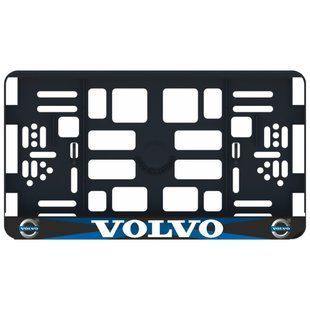 Купить Рамка номера Volvo под Американский номер 300х150 мм Цветной Логотип 86652 Рамка номера - Универсальная - Американский тип