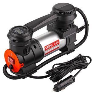 Купити Автомобільний компресор VOIN 150psi 15A 40л Автостоп прикурювач ліхтар (VL-530) 91306 ✅Електричні автомобільні компресори