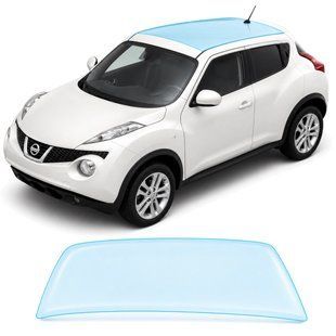 Купити Антигравійна захисна бронеплівка за лекалами для Nissan Juke F15 2010-2019 - зона даху 107626 Модельні лекала захисних плівок для Nissan