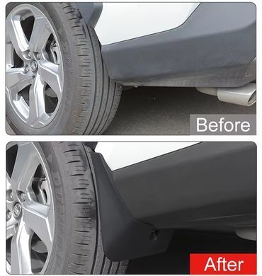 Buy Mudguards for Toyota Rav 4 2018- 4WD ICE Set of 4 pcs (BTYRV2221-4WD) 89851 Mudguards for Toyota