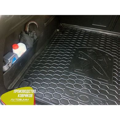 Купити Автомобільний килимок в багажник Peugeot 308 2015- Universal / Гумо - пластик 42290 Килимки для Peugeot