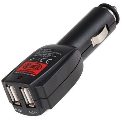 Купити Автомобільний зарядний пристрій Heyner 12/24V 2.1A / 2USB Оригінал (511600) 57401 Зарядний пристрій - USB Адаптери - Розгалужувачі - FM Модулятори