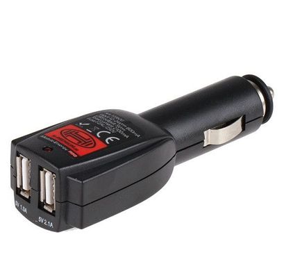 Купить Автомобильное зарядное устройство Heyner 12/24V 2.1A / 2USB Оригинал (511600) 57401 Зарядное устройство - USB Адаптеры - Разветвители - FM Модуляторы