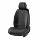 Купити Накидки для сидінь Baltex Barcelona комплект Велюр Чорні 40485 Накидки для сидінь Premium (Алькантара) - 2 фото из 4