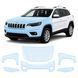 Buy Pre-cut paint protection film for Jeep Cherokee KL facelift 2019-2023 - front end 105332 Model-specific paint protection film patterns for Jeep