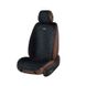 Купить Накидки для сидений Алькантара Milano комплект Черные (700 306) 39647 Накидки для сидений Premium (Алькантара) - 3 фото из 5