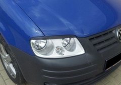 Купить Реснички фар Fly для VW Caddy 04-10 Черные 2 шт 32369 Реснички - Защита фар
