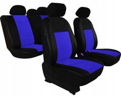 Купить Чехлы модельные для ВАЗ 2108-15 / плотная ткань жакард / 4 подголовника / Черно - Синие 34035 Чехлы для сиденья модельные