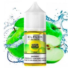 Купить Elf Liq жидкость 30 ml 50 mg Sour Apple Кислое Яблоко 67867 Жидкости от ElfLiq