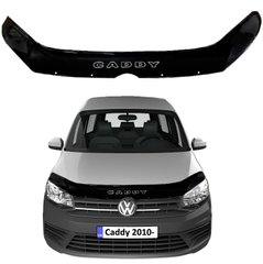Купить Дефлектор капота мухобойка Volkswagen Caddy 2010-2015 Voron Glass 58908 Дефлекторы капота Volkswagen