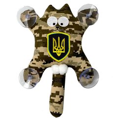 Купить Игрушка на присоске Кот Саймон Герб Украины Большой 66222 Игрушки в авто