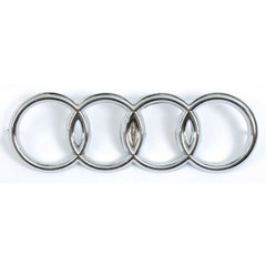 Купити Емблема "Audi 100" перед /пластик/3 штирька/хром 245х80мм 36753 Емблеми на іномарки