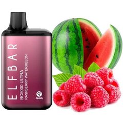 Купить Elf Bar BC5000 Ultra POD 5% Raspberry Watermelon - Малина Арбуз (Подзаряжаемый) 58071 Перезаряжаемая Pod система Elf Bar