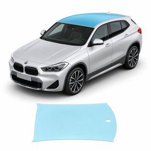 Купить Антигравийная защитная бронепленка по лекалам для BMW X2 F39 2018-2023 - зона крыши 102308 Модельные лекала защитных пленок для Bmw