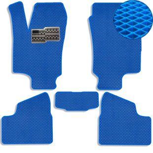 Buy EVA floor mats for Opel Astra (G) Classic 1998-2009 with heel pad Blue 5 pcs 66375 Floor mats for Opel