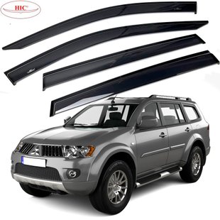 Купить Дефлекторы окон ветровики HIC для Mitsubishi Pajero Sport 2009-2015 Оригинал (MI41) 60521 Дефлекторы окон Mitsubishi