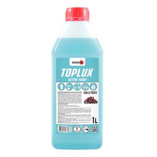 Купить Пена активная для бесконтактной мойки Novax TOPLUX ACTIVE FOAM 1L 1:20 (NX01174) 60465 Пена Активная Концентраты Шампуни