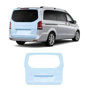 Купить Антигравийная защитная бронепленка по лекалам для Mercedes-Benz Vito/V-Class W447 2014-2019 - зона крышки багажника 107246 Модельные лекала защитных пленок для Mercedes-Benz