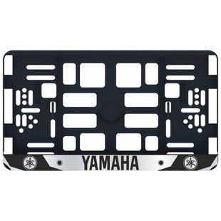 Купить Рамка номера Yamaha под Американский номер 300х150 мм Цветной Логотип 86653 Рамка номера - Универсальная - Американский тип