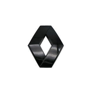 Купить Эмблема багажника Renault черная 87х110 мм пластик (на скотче) 95383 Эмблемы на иномарки