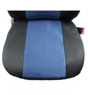 Купить Чехлы модельные для ВАЗ 2108-15 / плотная ткань жакард / 4 подголовника / Черно - Синие 34035 Чехлы для сиденья модельные